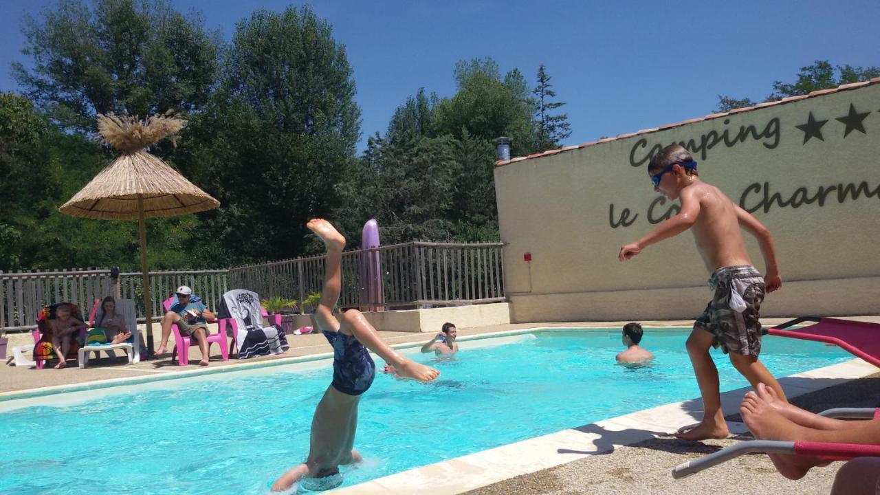 Camping Le Coin Charmant Chauzon Ngoại thất bức ảnh