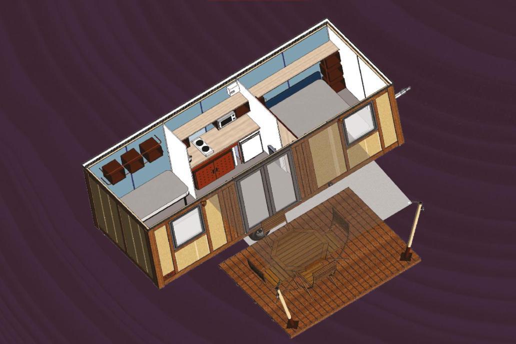 Camping Le Coin Charmant Chauzon Ngoại thất bức ảnh