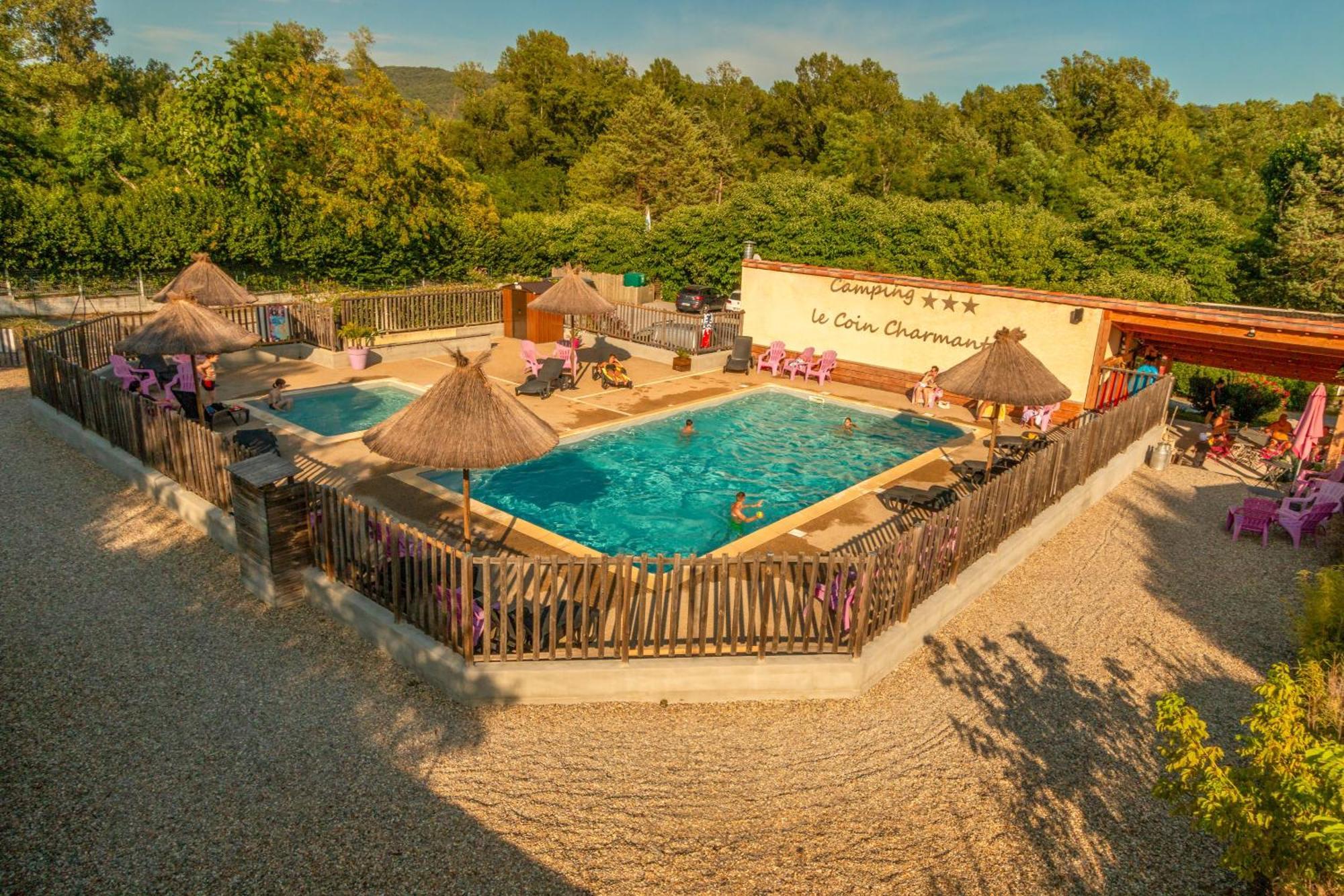 Camping Le Coin Charmant Chauzon Ngoại thất bức ảnh