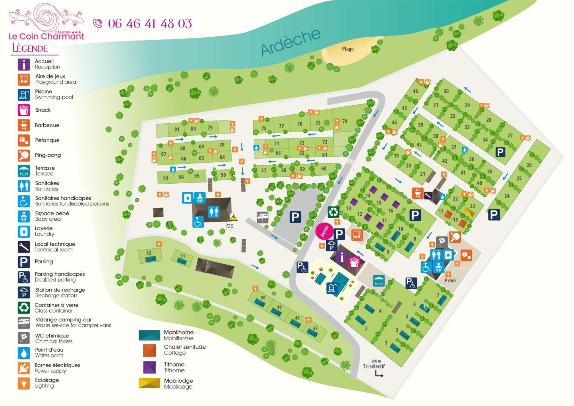 Camping Le Coin Charmant Chauzon Ngoại thất bức ảnh