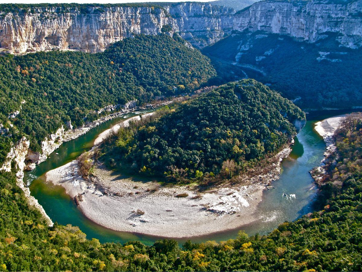 Camping Le Coin Charmant Chauzon Ngoại thất bức ảnh